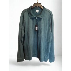 Greg Norman Weather Knit Half Zip Pullover Men's Golf Outdoor Resort‎ Sweater XL